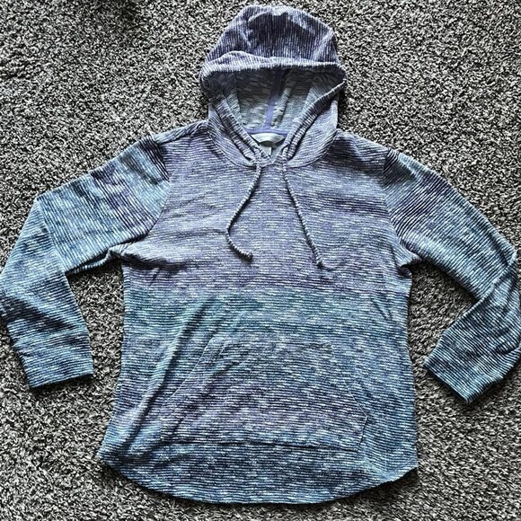 Christopher & Banks Tops - Soft Blue And Purple Gradient Christopher & Banks hoodie, Womens Medium Pullover